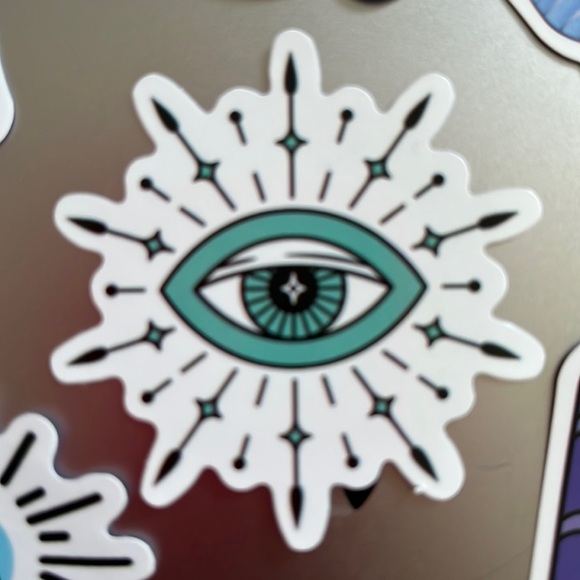 Set of 6 Witchy Waterproof Stickers - Picture 5 of 7